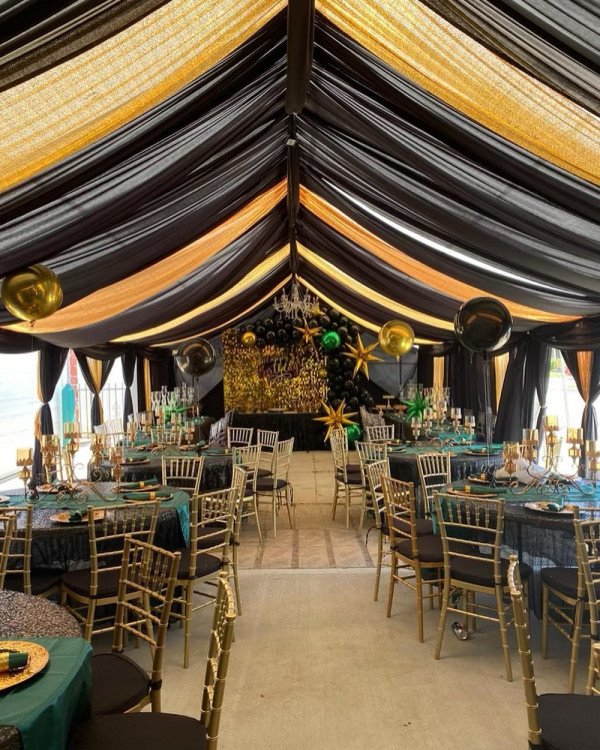 Draping & Tent 20x40 JaJa Fiesta