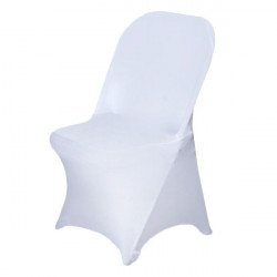 White Spandex Chair Cover