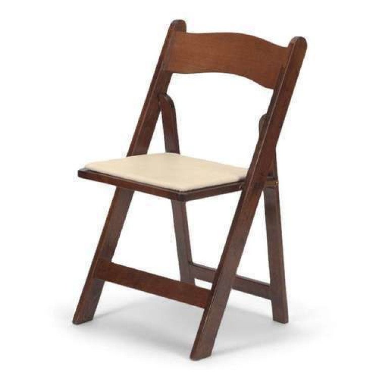 brown rental chairs