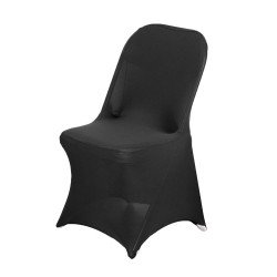 Black Spandex Chair Cover