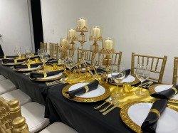 Center Piece - Large Gold