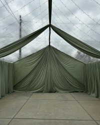 441923930 18354117361103341 1113434704865920633 n 1720812860 20x20 Clear Tent w/Partical Drapes