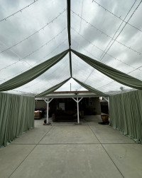 445235179 18354117373103341 8033942356488169872 n 1720812860 20x20 Clear Tent w/Partical Drapes