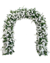 Untitled20design 48 1772401401 Floral Arch - White